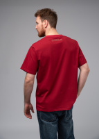 Купить Футболка Maximus красная   M ( MCTSRM) арт. MCTSRM