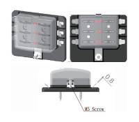 Купить Блок на 8 предохранителей арт. AES16150208P