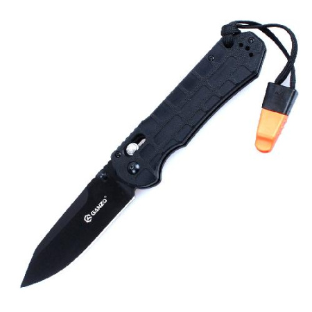 Купить Нож Ganzo G7453P-WS черный, G7453P-BK-WS арт. G7453P-BK-WS