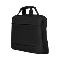Купить Портфель для ноутбука 14'' WENGER, черный, нейлон / ПВХ, 39 x 8 x 26 см, 5 л арт. 601079