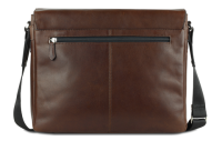 Купить Сумка через плечо Mano Don Valentino, натуральная кожа в коричневом цвете, 36,5х30х8 см арт. M191940339