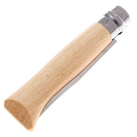 Купить Нож Opinel №8 Alpine adventures, нержавеющая сталь, рукоять дуб, гравировка горный велосипед, 002187 арт. 002187