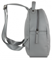 Купить Рюкзак женский Bugatti Cara, серый, полиуретан, 25,5х11х27,5 см, 7 л арт. 49615142