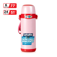 Купить Термос классический Tiger MBI-A080 Raspberry Pink, 0.8 л (цвет розовый) арт. MBI-A080 PR