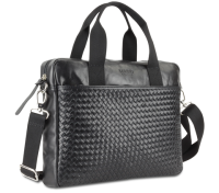 Купить Сумка Mano Don Luca, натуральная кожа в черном цвете, 37х27х6 см арт. M191945901