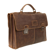 Купить Портфель Klondike Native, коричневый, 40х11х31 см, 13,6 л арт. KD1131-03