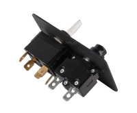 Купить Панель управления с предохранителем для осушительного насоса (ручной-выкл-авто) 12/24В, алюминий арт. SFSP-015-01