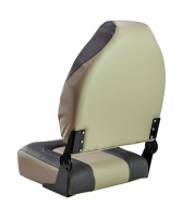 Купить Кресло складное, цвет темно-серый/коричневый (упаковка из 2 шт.) арт. 1062583_pkg_2