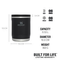 Купить Термос для еды Stanley Adventure (0,53 литра), черный арт. 10-10836-016