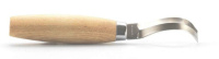 Купить Нож Morakniv Hook Knife 163 Double Edge ложкорез, нержавеющая сталь, рукоять из березы арт. 13445