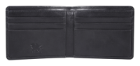 Купить Портмоне Mano Don Luca, натуральная кожа в черном цвете, 11х9 см арт. M191945301