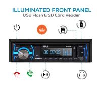 Купить Морская магнитола 1DIN PYLE PLMRB29B арт. PLMRB29B