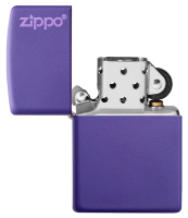 Купить Зажигалка ZIPPO Classic с покрытием Purple Matte, латунь/сталь, фиолетовая, матовая, 38x13x57 мм арт. 237ZL