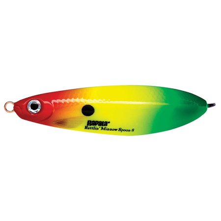 Купить Незацепляйка RAPALA Rattlin' Minnow Spoon 08 /RYGR / 8см, 16гр. арт. RMSR08-RYGR