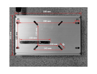 Купить Крепление сиденья к стойке 73 мм (упаковка из  10 шт.) арт. 93020-MR_pkg_10