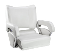 Купить Кресло с перекидной спинкой и болстером Twin 46 Flip Up, обивка белый винил арт. 15102W-MR