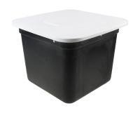 Купить Ящик врезной с крышкой; замком и ключом; 375х375х250 мм арт. SP2418