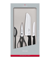 Купить Набор Victorinox кухонный, 4 предмета, черный (подарочная упаковка) арт. 6.7133.4G